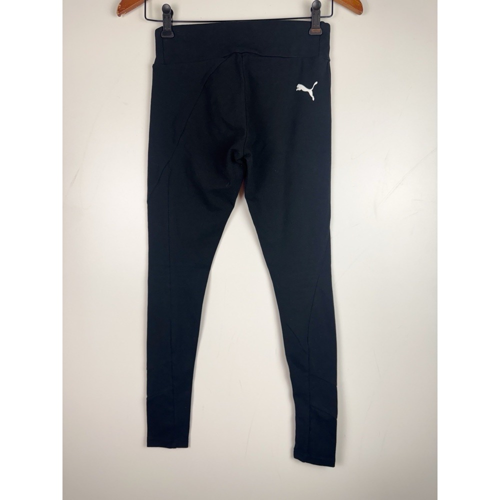 Puma BMW Motorsport Leggings Womens XS Black M Power Athletic Yoga Pants Gym - Picture 2 of 4